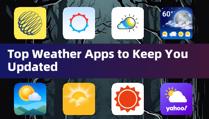 顶级天气应用助您随时掌握最新气象