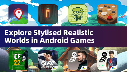 Исследуйте стилизованные реалистичные миры в играх на Android