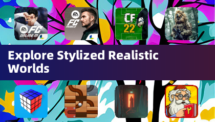 Explore mundos realistas estilizados