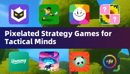 Pixelated Strategy Games for Tactical Minds