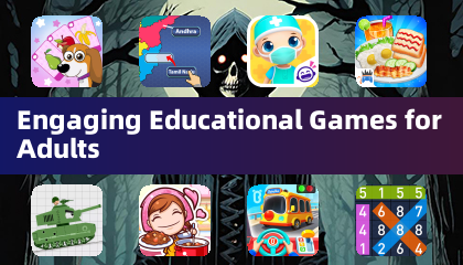 Engaging Educational Games for Adults