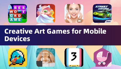 Creative Art Games for Mobile Devices