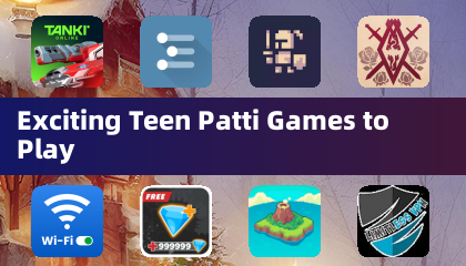 令人興奮的Teen Patti遊戲可玩