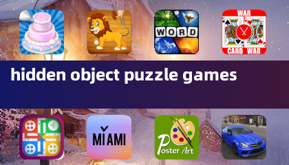 hidden object puzzle games