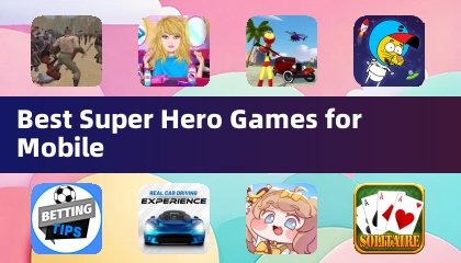 手機最佳超級英雄遊戲