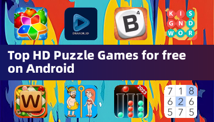 Top HD Puzzle Games for free on Android
